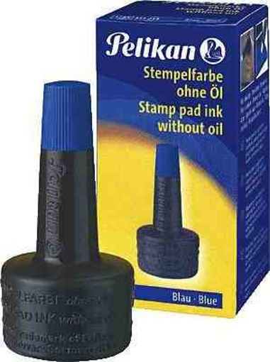 Picture of STAMP PAD INK BLUE 28ML